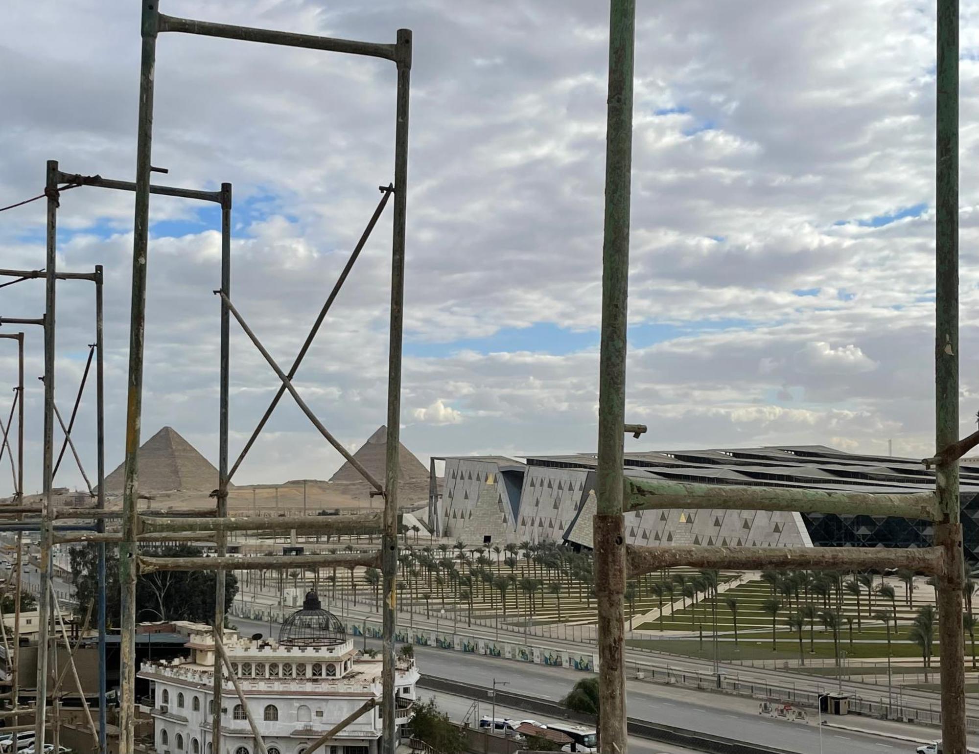 Pyramuse Inn Nazlat as Sammān Exterior foto